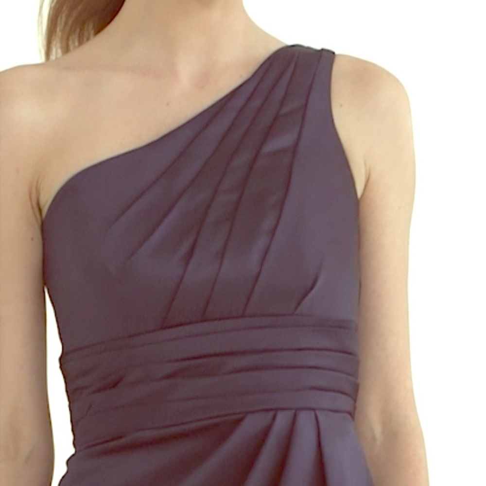 David’s Bridal Navy Bridesmaid Dress- worn once
